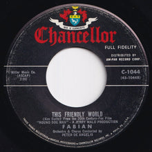 画像をギャラリービューアに読み込む, Fabian - Hound Dog Man / This Friendly World (7 inch Record / Used)
