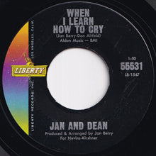 Load image into Gallery viewer, Jan And Dean - Linda / When I Learn How To Cry (7 inch Record / Used)
