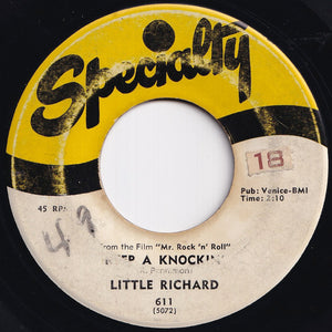 Little Richard - Keep A Knockin' / Can't Believe You Wanna Leave (7 inch Record / Used)