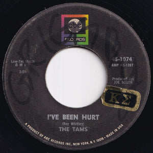 Tams - I've Been Hurt / Carrying On (7 inch Record / Used)