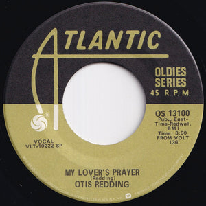 Otis Redding - (Sittin' On) The Dock Of The Bay / My Lover's Prayer (7 inch Record / Used)
