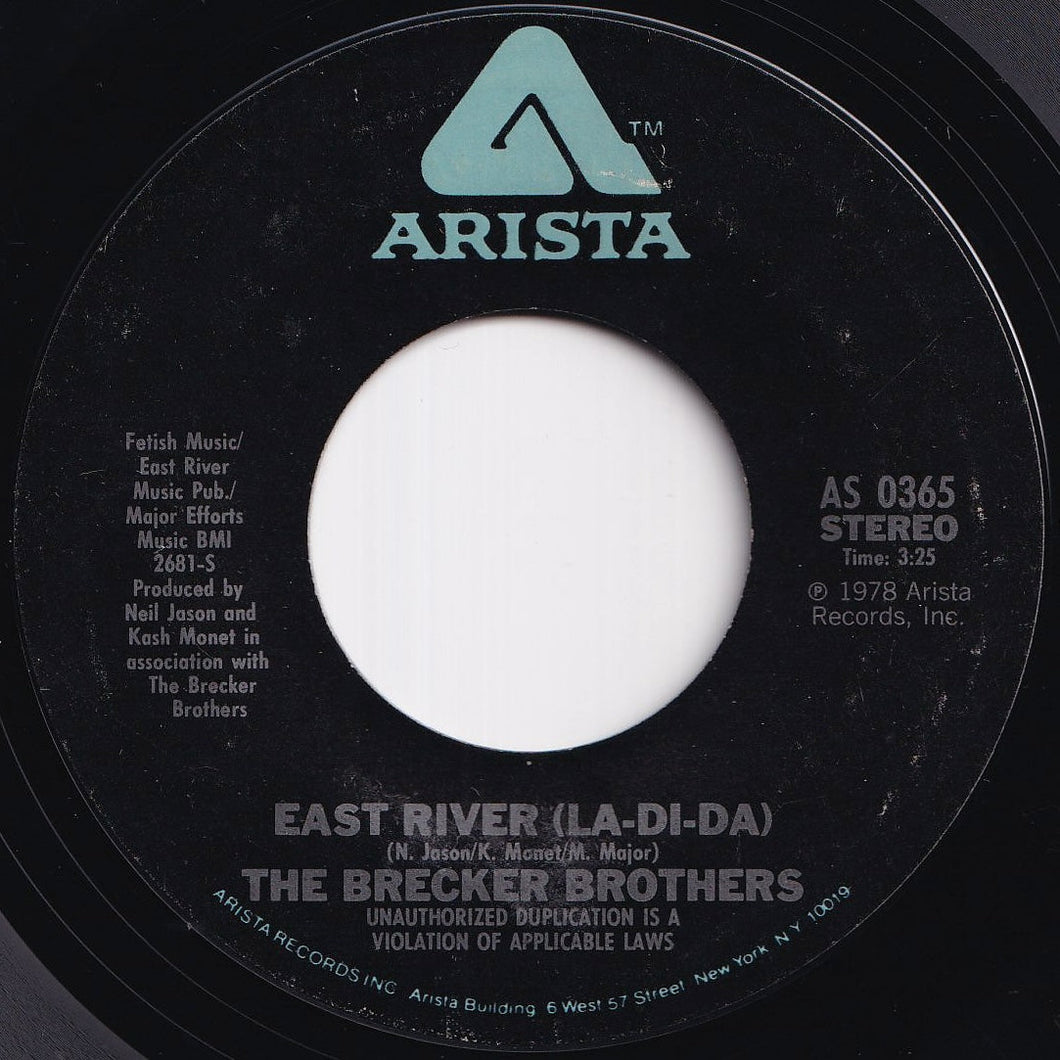 Brecker Brothers - East River / Funky Sea, Funky Dew (7 inch Record / Used)