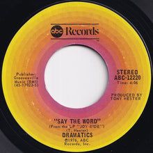 画像をギャラリービューアに読み込む, Dramatics - Finger Fever / Say The Word (7 inch Record / Used)
