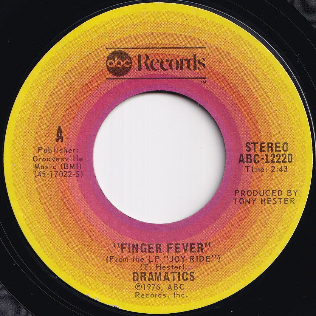 Dramatics - Finger Fever / Say The Word (7 inch Record / Used)