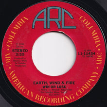 画像をギャラリービューアに読み込む, Earth, Wind &amp; Fire - And Love Goes On / Win Or Lose (7 inch Record / Used)
