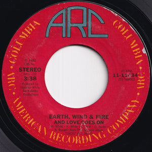 Earth, Wind & Fire - And Love Goes On / Win Or Lose (7 inch Record / Used)