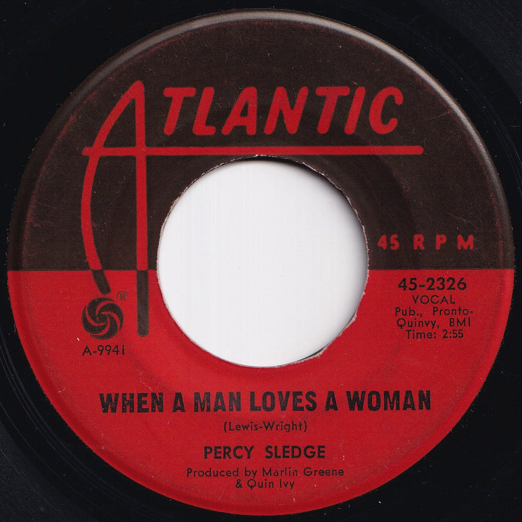 Percy Sledge - When A Man Loves A Woman / Love Me Like You Mean It (7 inch Record / Used)