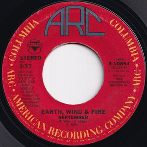 Earth, Wind & Fire - September / Love's Holiday (7 inch Record / Used)