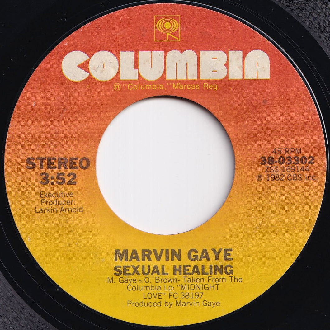 Marvin Gaye - Sexual Healing / (Instrumental) (7 inch Record / Used)