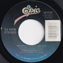 Load image into Gallery viewer, Gloria Estefan And Miami Sound Machine - Rhythm Is Gonna Get You / Give It Up (7 inch Record / Used)

