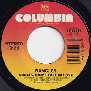 Bangles - Walk Like An Egyptian / Angels Don't Fall In Love (7 inch Record / Used)