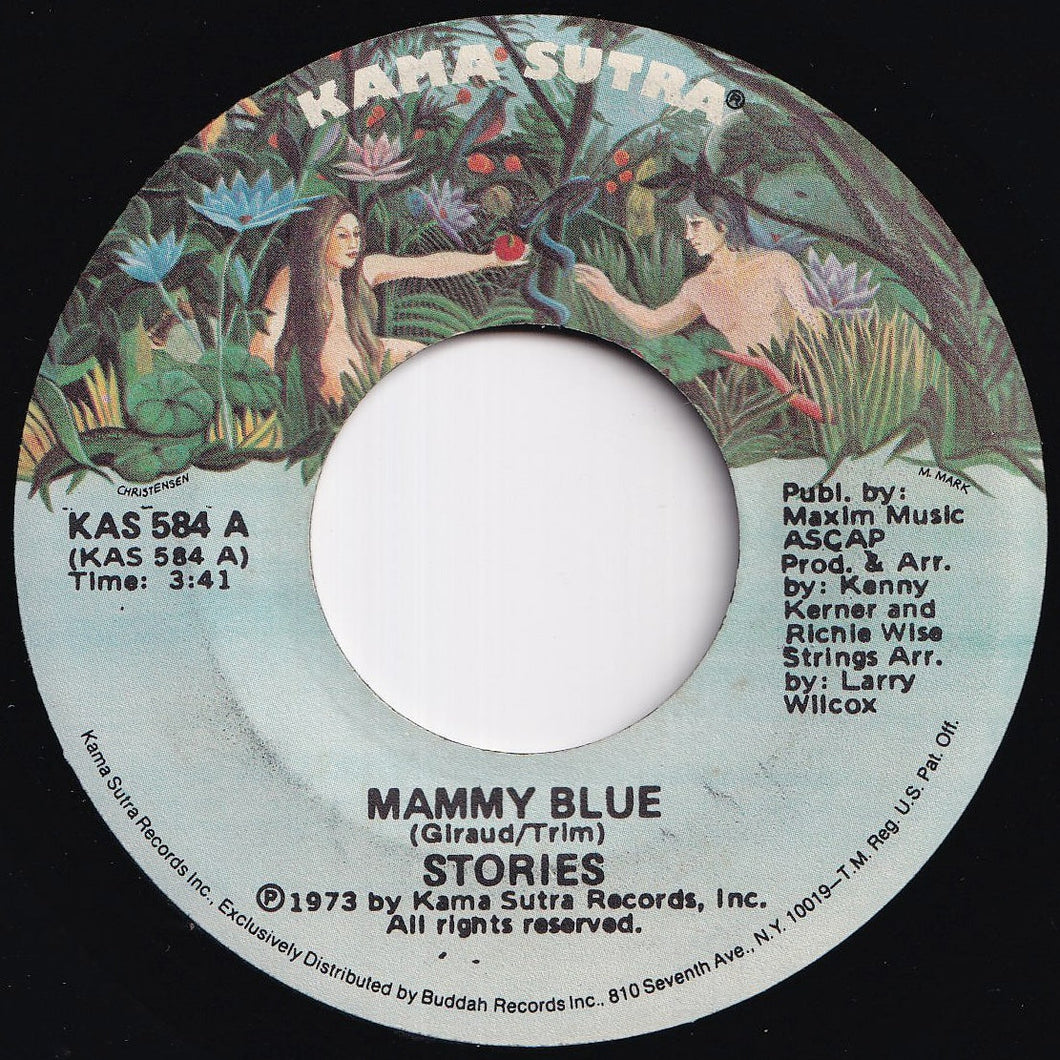Stories - Mammy Blue / Traveling Underground (Inst.) (7 inch Record / Used)