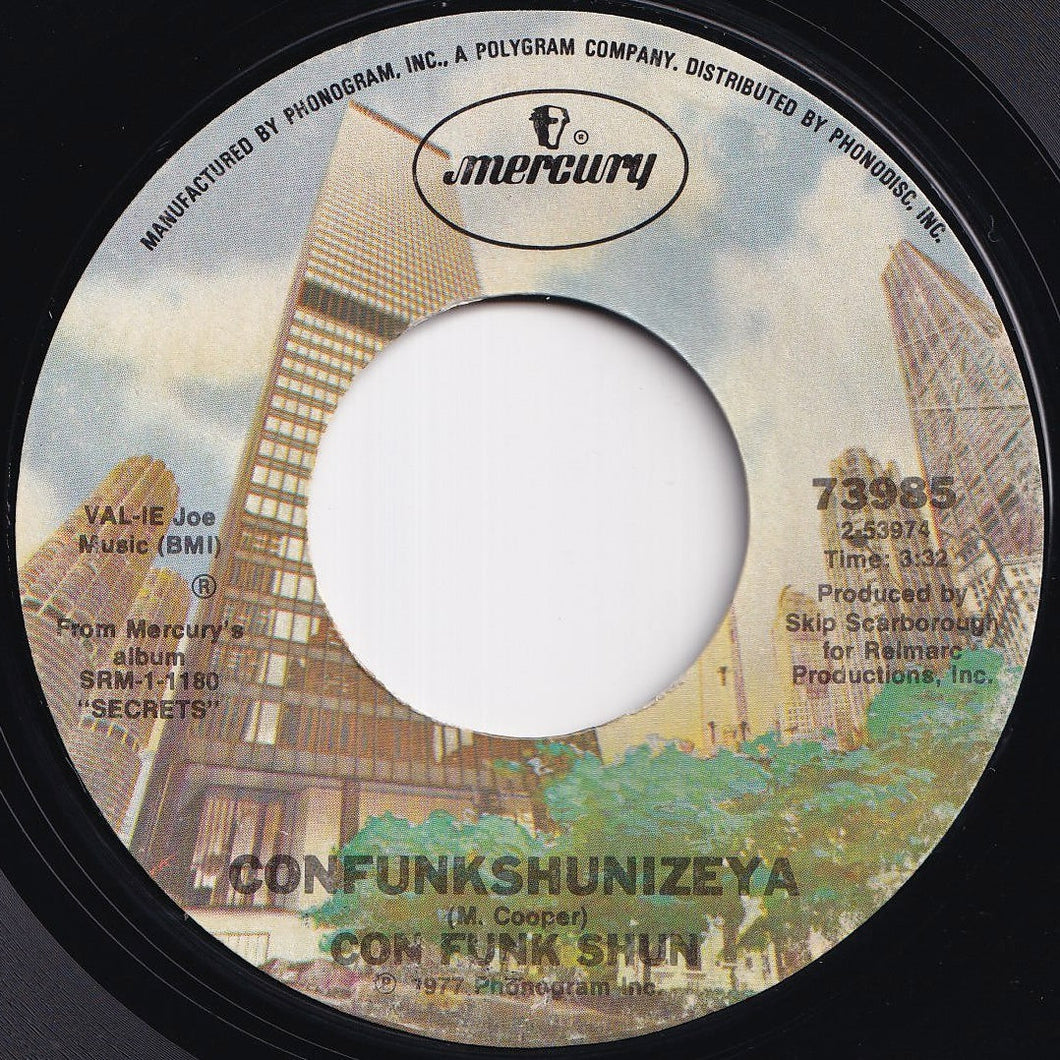 Con Funk Shun - Confunkshunizeya / Who Has The Time (7 inch Record / Used)