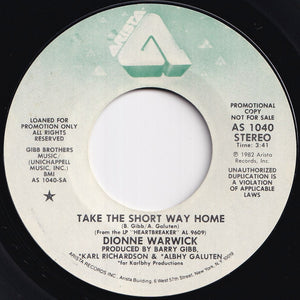Dionne Warwick - Take The Short Way Home (Stereo) / (Mono) (7 inch Record / Used)
