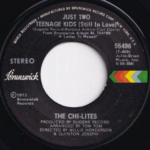 Chi-Lites - My Heart Just Keeps On Breakin' / Just Two Teenage Kids (Still In Love) (7 inch Record / Used)