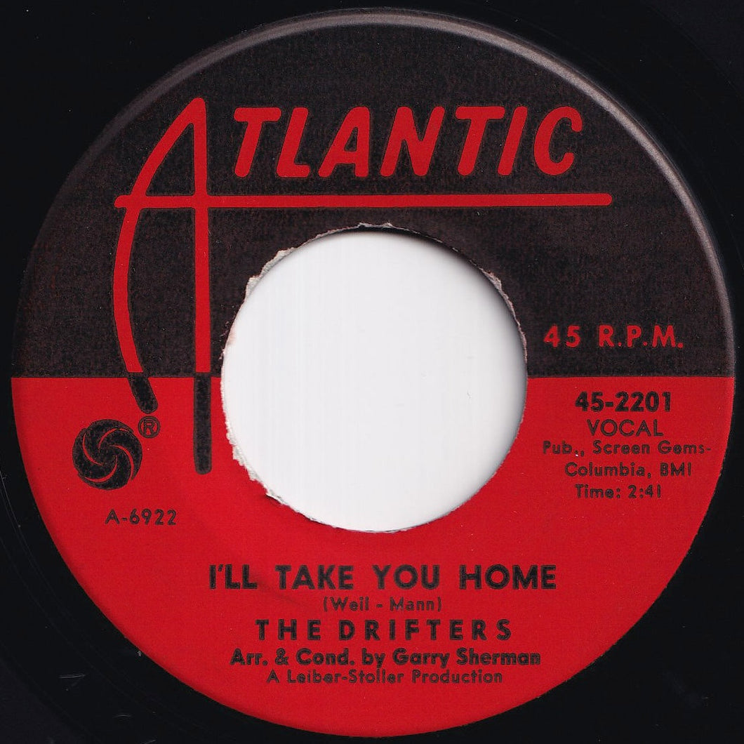 Drifters - I'll Take You Home / I Feel Good All Over (7 inch Record / Used)