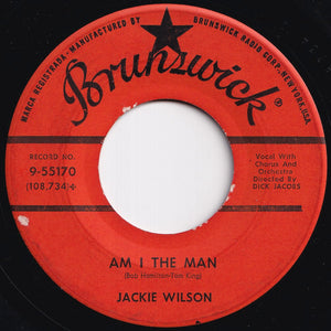 Jackie Wilson - Alone At Last / Am I The Man (7 inch Record / Used)