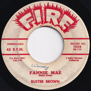 Buster Brown - Fannie Mae / Lost In A Dream (7 inch Record / Used)