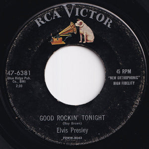 Elvis Presley - Good Rockin' Tonight / I Don't Care If The Sun Don't Shine (7 inch Record / Used)