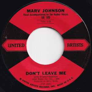 Marv Johnson - You Got What It Takes / Don't Leave Me (7 inch Record / Used)