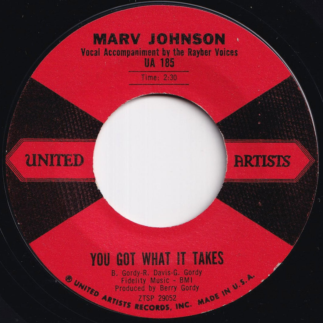 Marv Johnson - You Got What It Takes / Don't Leave Me (7 inch Record / Used)
