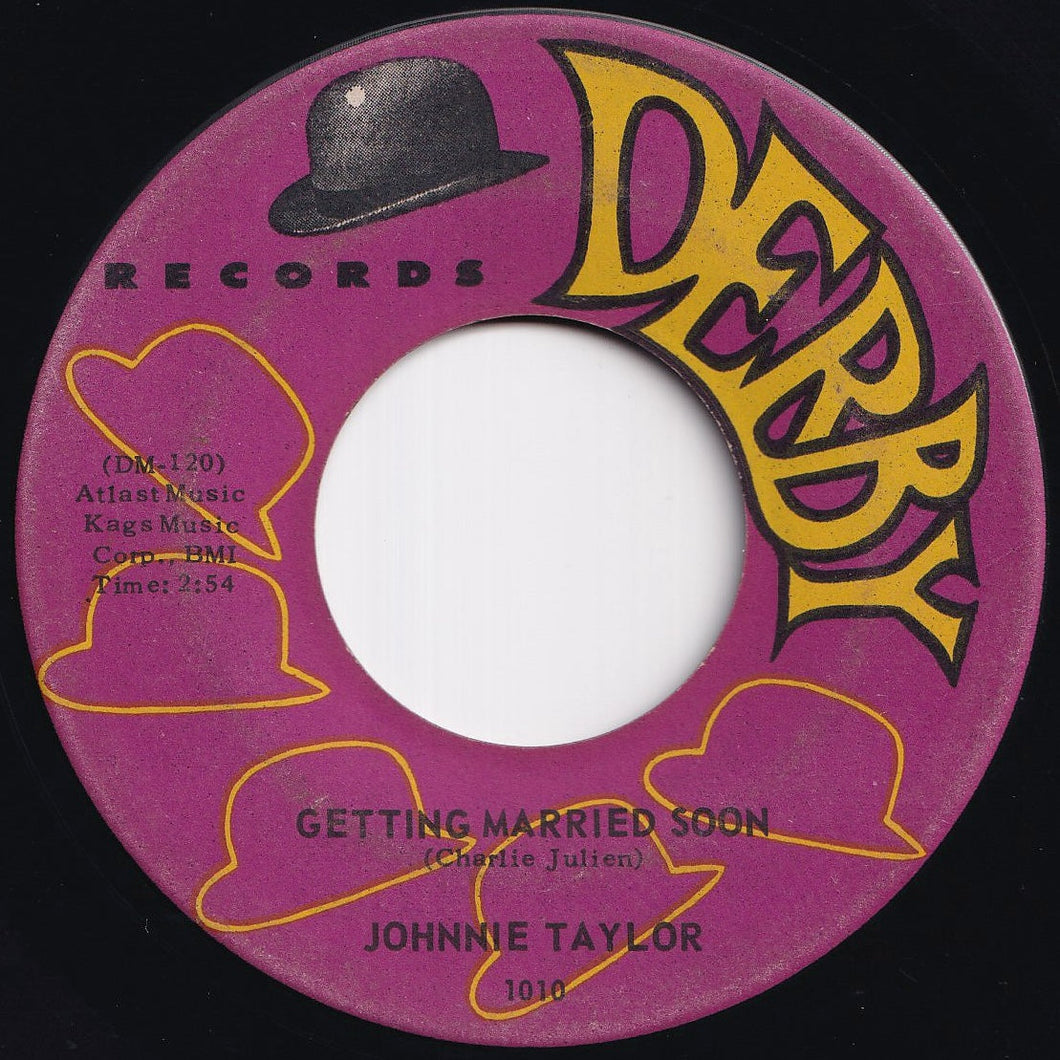 Johnnie Taylor - Getting Married Soon / I Need Lots Of Love (7 inch Record / Used)
