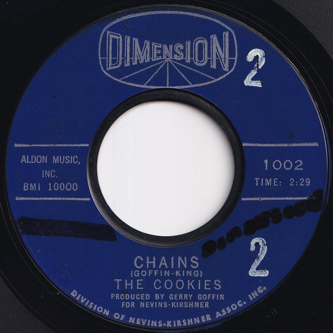 Cookies - Chains / Stranger In My Arms (7 inch Record / Used)