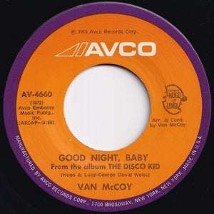 Van McCoy - Change With The Times / Good Night, Baby (7 inch Record / Used)