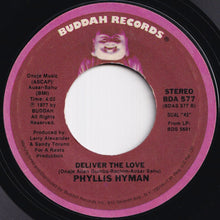 Load image into Gallery viewer, Phyllis Hyman - No One Can Love You More / Deliver The Love (7 inch Record / Used)
