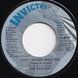 8th Day - Enny-Meeny-Miny-Mo (Three's A Crowd) / Rocks In My Head (7 inch Record / Used)