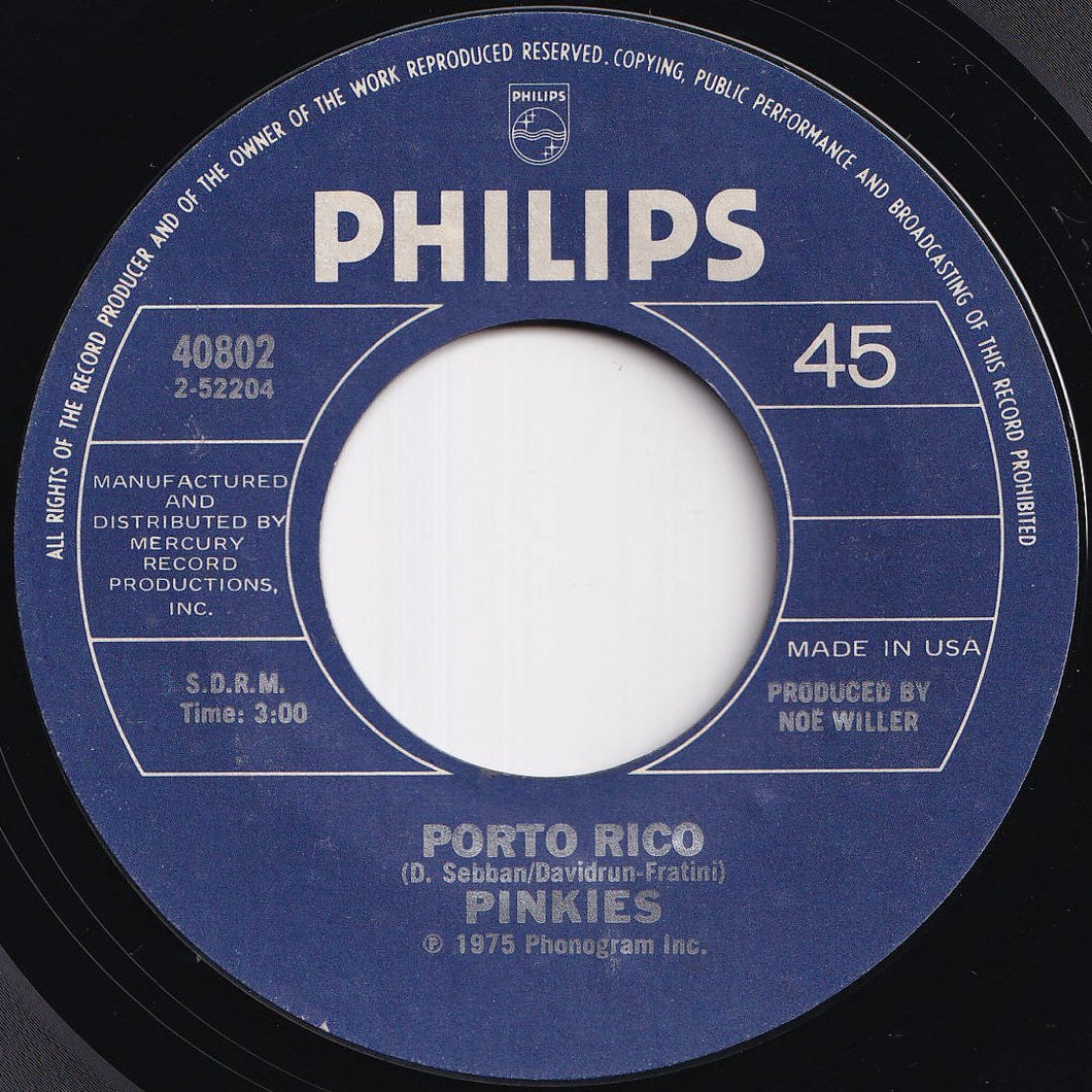 Pinkies - Porto Rico / El Tipico Amor (7 inch Record / Used)