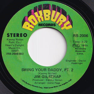 Jim Gilstrap - Swing Your Daddy (Part 1) / (Part 2) (7 inch Record / Used)
