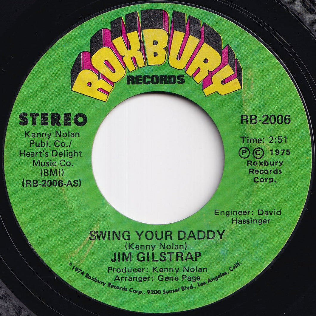 Jim Gilstrap - Swing Your Daddy (Part 1) / (Part 2) (7 inch Record / Used)