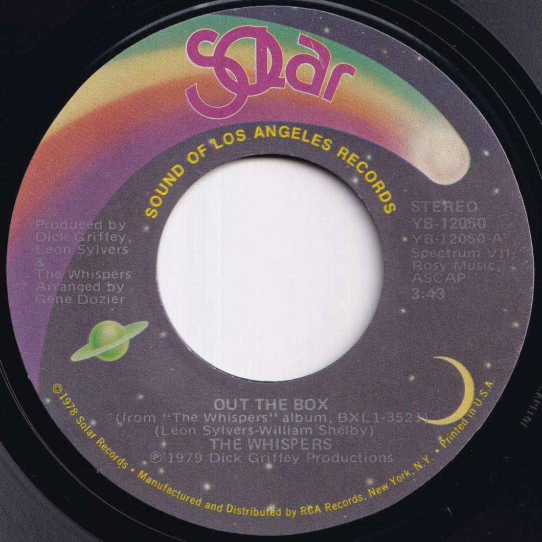 Whispers - Out The Box / Welcome Into My Dream (7 inch Record / Used)