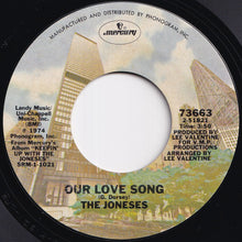 Load image into Gallery viewer, Joneses - I Can&#39;t See What You See In Me / Our Love Song (7 inch Record / Used)
