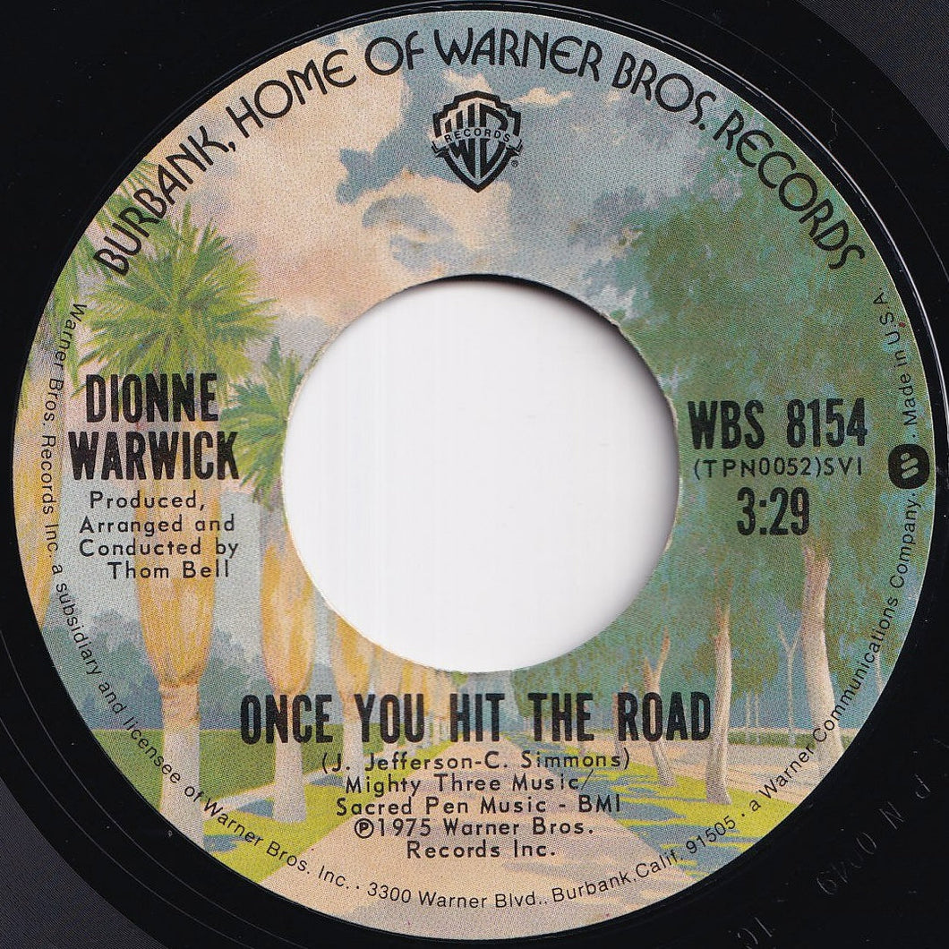 Dionne Warwick - Once You Hit The Road / World Of My Dreams (7 inch Record / Used)