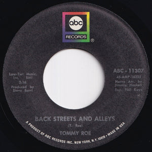 Tommy Roe - Stagger Lee / Back Streets And Alleys (7 inch Record / Used)