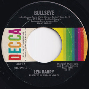 Len Barry - 1 - 2 - 3 / Bullseye (7 inch Record / Used)