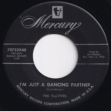 画像をギャラリービューアに読み込む, Platters - The Great Pretender / I&#39;m Just A Dancing Partner (7 inch Record / Used)
