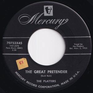 Platters - The Great Pretender / I'm Just A Dancing Partner (7 inch Record / Used)