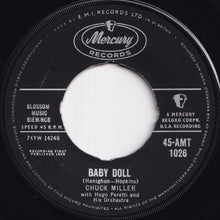 画像をギャラリービューアに読み込む, Chuck Miller - The Auctioneer / Baby Doll (7 inch Record / Used)
