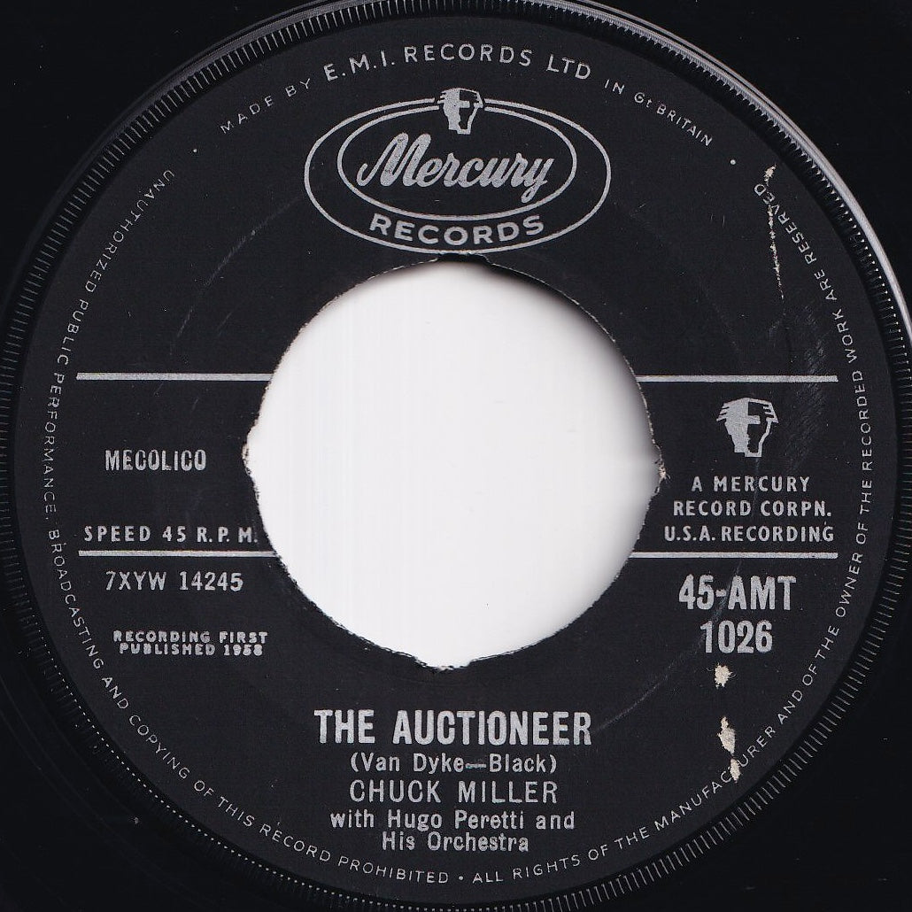 Chuck Miller - The Auctioneer / Baby Doll (7 inch Record / Used)