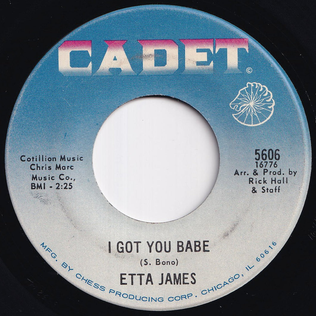 Etta James - I Got You Babe / I Worship The Ground You Walk On (7 inch Record / Used)