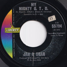 Load image into Gallery viewer, Jan &amp; Dean - The Little Old Lady (From Pasadena) / My Mighty G.T.O (7 inch Record / Used)
