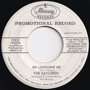 Gaylords - Yakety Yak / Oh Lonesome Me (7 inch Record / Used)