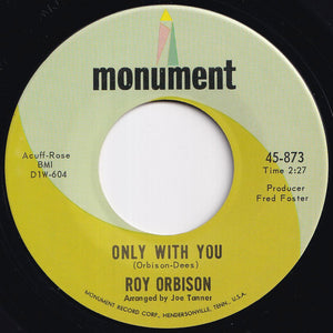 Roy Orbison - Goodnight / Only With You (7 inch Record / Used)