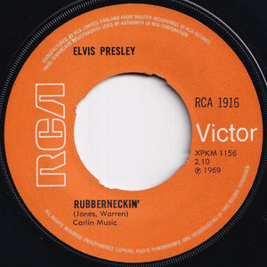 Elvis Presley - Don't Cry Daddy / Rubberneckin' (7 inch Record / Used)