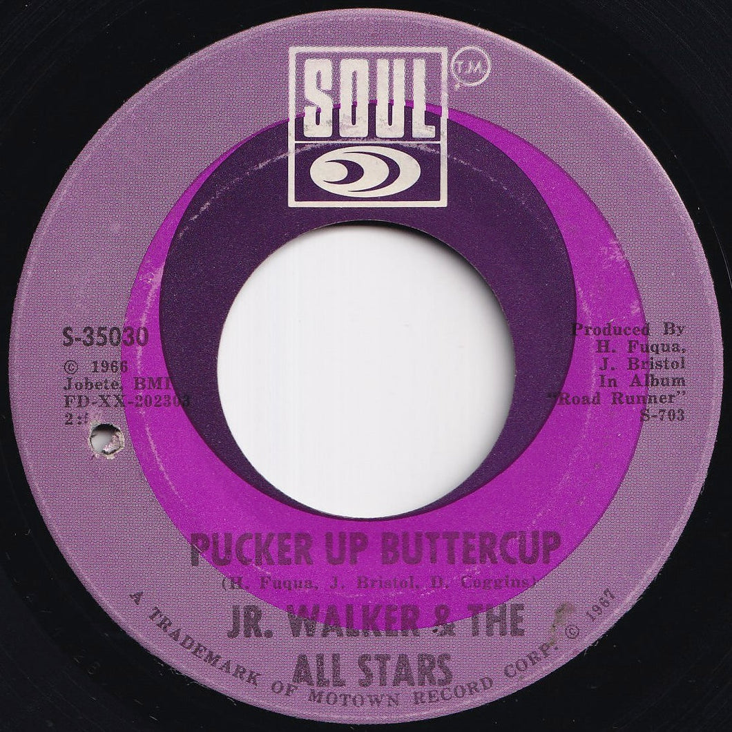 Jr. Walker & The All Stars - Pucker Up Buttercup / Anyway You Wannta' (7 inch Record / Used)