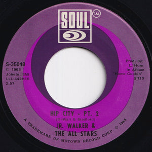 Junior Walker & The All Stars - Hip City (Part 1) / (Part 2) (7 inch Record / Used)