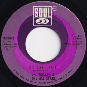 Junior Walker & The All Stars - Hip City (Part 1) / (Part 2) (7 inch Record / Used)